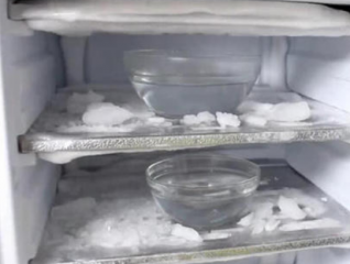 冰箱结冰快速去除方法